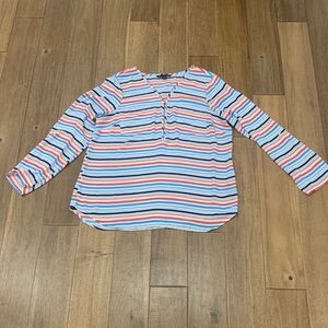 Zac & Rachel Striped Top Size XL